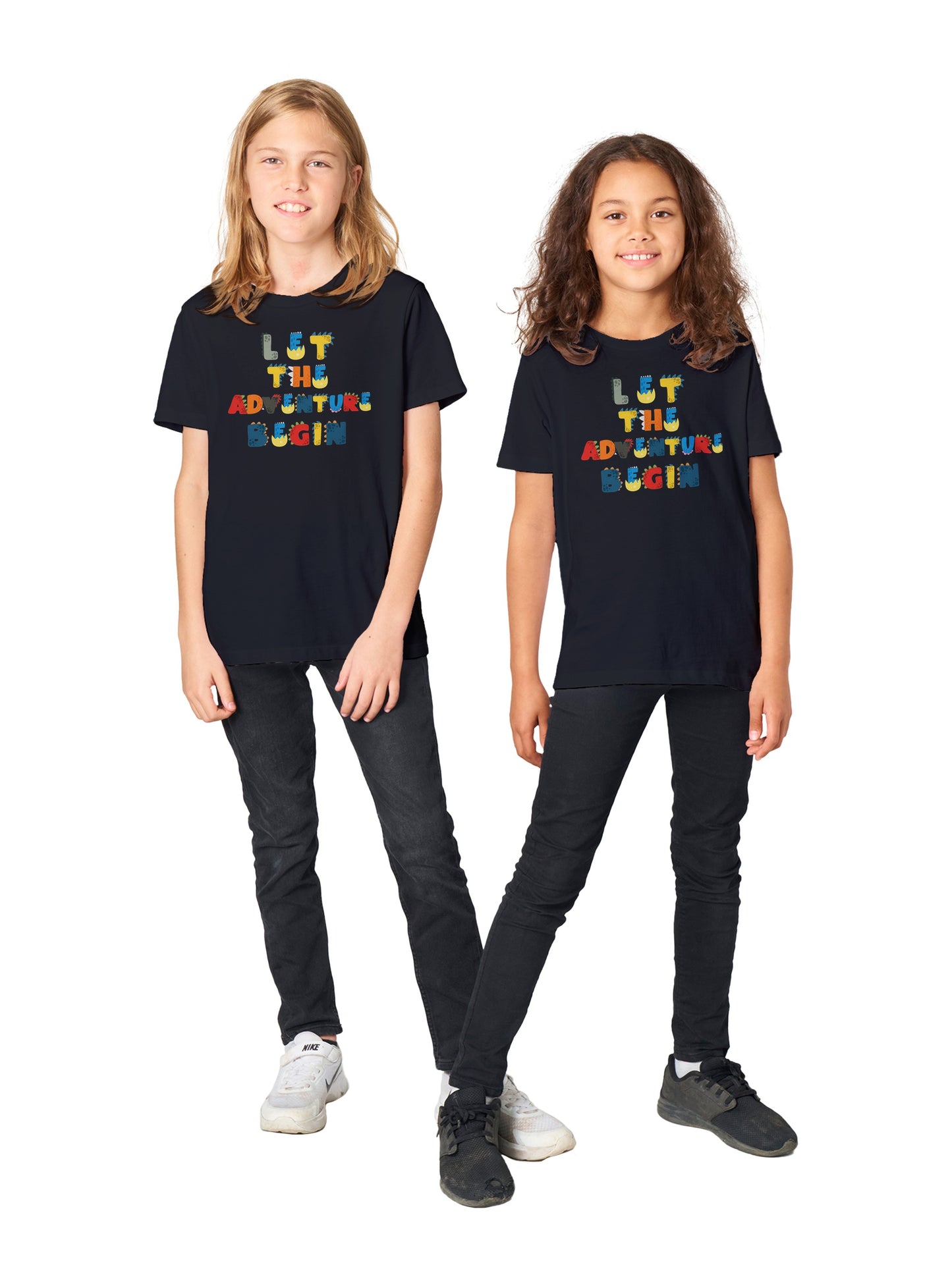 Let the Adventure Begin Kids Cotton Tee