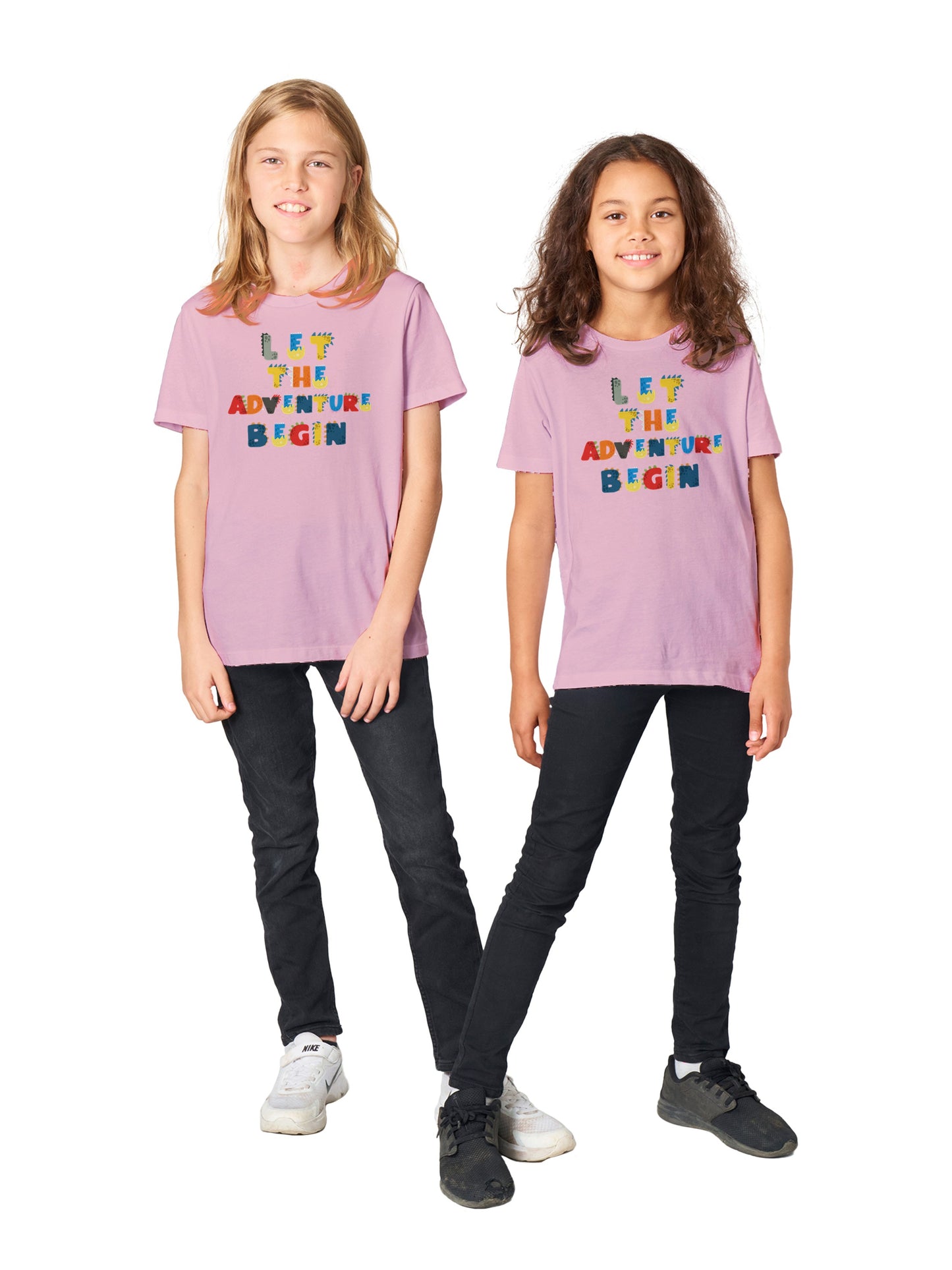 Let the Adventure Begin Kids Cotton Tee